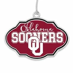 Best Pirce ⌛ Unbranded Oklahoma Sooners Frame Holiday Ornament ⌛