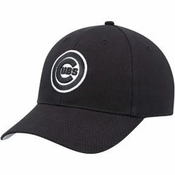 Cheap ⌛ Unbranded Men's '47 Black Chicago Cubs All-Star Adjustable Hat 🎁