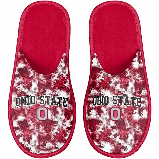Budget ❤️ Unbranded 👩 Women's FOCO Ohio State Buckeyes Iconic Logo Scuff Slippers ⭐