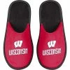 Hot Sale 👍 Unbranded Men's FOCO Wisconsin Badgers Scuff Slide Slippers ⭐