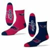 Coupon 🥰 Unbranded Men's For Bare Feet Washington Capitals 2-Pack Team Quarter-Length 🧦 Socks 🔥