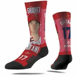 Buy 🛒 Unbranded Men's Strideline Shohei Ohtani Los Angeles Angels Montage Premium Crew 🧦 Socks 🎁