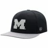 Budget ⭐ Unbranded Youth Top Of The World Black/Gray Michigan Wolverines Atticus Snapback Hat 🔔