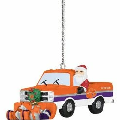 Budget ⌛ Unbranded FOCO Clemson Tigers Snow Plow Ornament ✔️