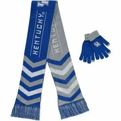Wholesale 🛒 Unbranded FOCO Royal Kentucky Wildcats Glove & Scarf Combo Set 😉