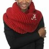Coupon 😉 Unbranded 👩 Women's ZooZatz Alabama Crimson Tide Knit Cowl Infinity Scarf ⭐