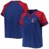 Cheapest 😍 Unbranded 👩 Women's Royal Chicago Cubs Plus Size Raglan T-Shirt 😀