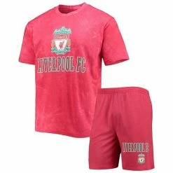 Top 10 🛒 Unbranded Men's Concepts Sport Red Liverpool Billboard T-Shirt & Shorts Sleep Set ✔️