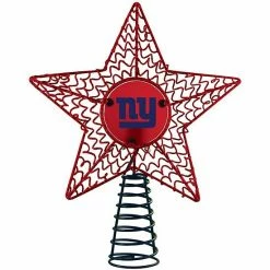 Wholesale 🤩 Unbranded New York Giants Star Tree Topper 🎁
