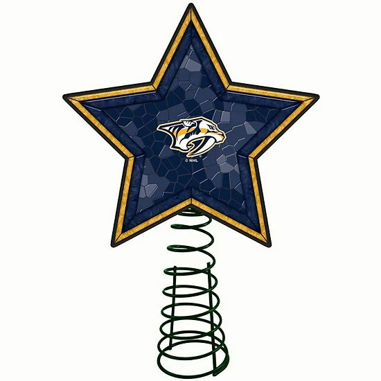 Buy ๐งจ Unbranded Nashville Predators Mosaic Tree Topper ๐ - Image 2
