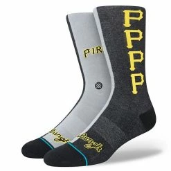Best reviews of 👍 Unbranded Men's Stance Pittsburgh Pirates Split Crew 🧦 Socks ❤️