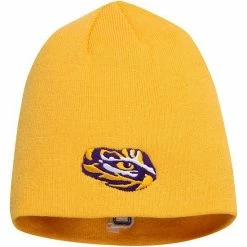 Outlet 😀 Unbranded Men's Top Of The World Gold LSU Tigers EZDOZIT Knit Beanie ❤️