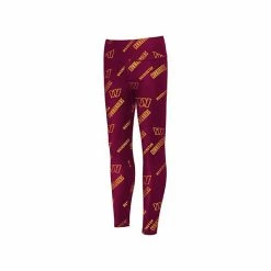Outlet 🧨 Unbranded 👩 Women's Concepts Sport Burgundy Washington Commanders Breakthrough Allover Print Leggings 😀