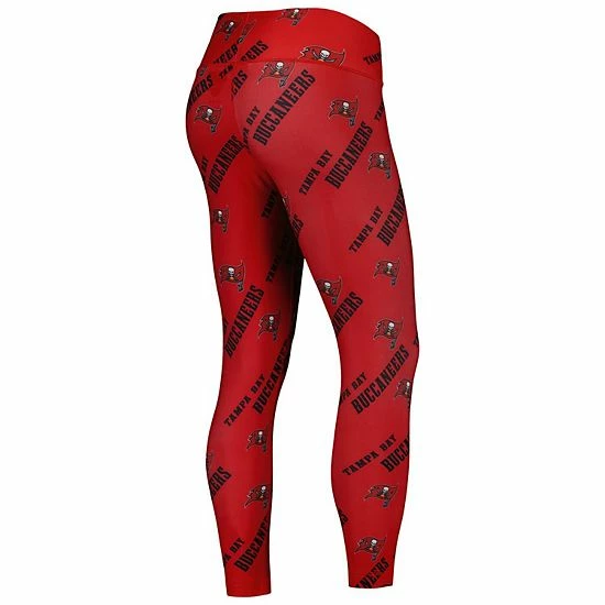 Coupon 🔥 Unbranded 👩 Women's Concepts Sport Red Tampa Bay Buccaneers Breakthrough Allover Print Leggings 🔔 - Image 4