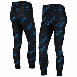 Brand new ✨ Unbranded 👩 Women's Concepts Sport Black Carolina Panthers Breakthrough Allover Print Leggings 🛒
