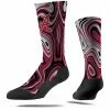 Promo 👏 Unbranded Men's Strideline Alabama Crimson Tide Oil Slick Crew 🧦 Socks 🌟