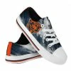 Outlet 😉 Unbranded Youth FOCO Chicago Bears Tie-Dye Canvas 👟 Sneakers 🎁
