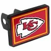 Brand new 🌟 Unbranded Kansas City Chiefs Logo 1.25" X 2" Universal Plastic Hitch Cover ✨
