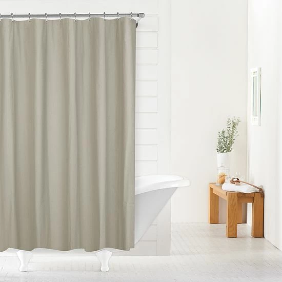Deals ⌛ Unbranded Sonoma Goods For Life® Heavy Weight Fabric Shower Curtain Liner Linen 🥰 - Image 5