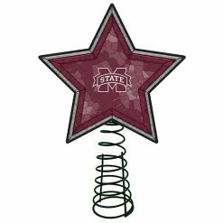 Top 10 ⌛ Unbranded Mississippi State Bulldogs Mosaic Tree Topper 😀