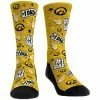 Promo 🌟 Unbranded Rock Em 🧦 Socks Iowa Hawkeyes #1 Dad Crew 🧦 Socks 🧨