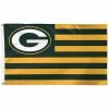 Hot Sale ⭐ Unbranded WinCraft Green Bay Packers 3' X 5' Americana Stars & Stripes Deluxe Flag 🔥