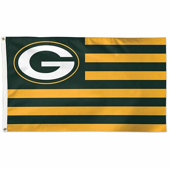 Hot Sale โญ Unbranded WinCraft Green Bay Packers 3' X 5' Americana Stars & Stripes Deluxe Flag ๐ฅ - Image 2