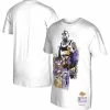 Budget 🔥 Unbranded Men's Mitchell & Ness Magic Johnson White Los Angeles Lakers Player Burst T-Shirt 🔔