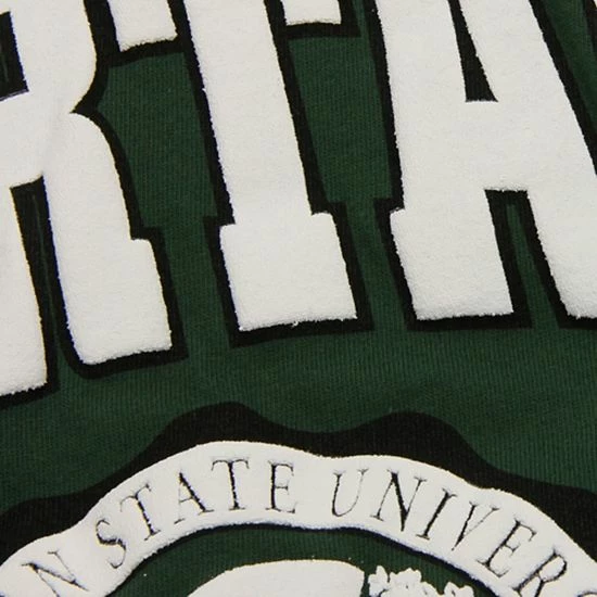Promo 🌟 Unbranded 👩 Women's Pressbox Green Michigan State Spartans Edith Long Sleeve Oversized Top ⭐ - Image 3