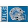 Discount 🛒 Unbranded WinCraft Detroit Lions 3' X 5' Helmet Deluxe Single-Sided Flag 😀