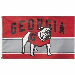 Cheap 🔥 Unbranded WinCraft Georgia Bulldogs 3' X 5' College Vault Deluxe Single-Sided Flag 🎁