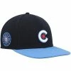 Discount 😉 Unbranded Men's '47 Navy Chicago Cubs 2021 City Connect Captain Snapback Hat 🎁