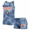 Promo 😍 Unbranded 👩 Women's Concepts Sport Navy Houston Astros Billboard Racerback Tank Top & Shorts Set ✔️