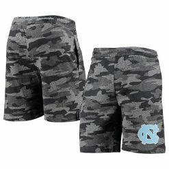 Best reviews of 💯 Unbranded Men's Concepts Sport Charcoal/Gray North Carolina Tar 👠 Heels Camo Backup Terry Jam Lounge Shorts 🤩