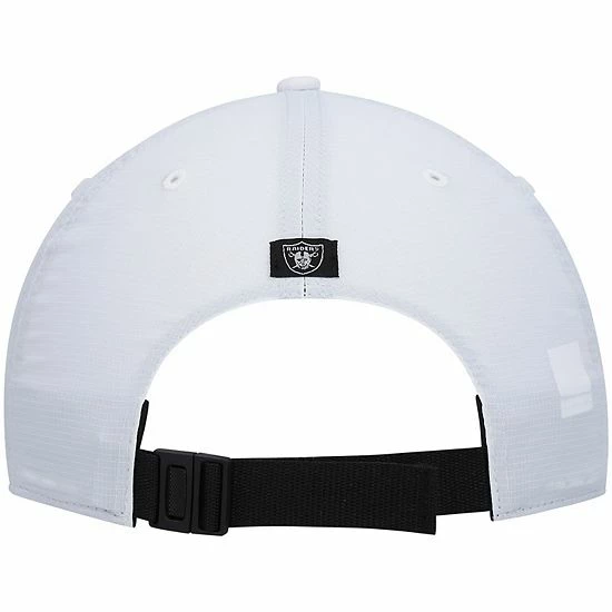 Best Sale ❤️ Unbranded Men's '47 White Las Vegas Raiders Hitch Stars And Stripes Trucker Adjustable Hat 🔥 - Image 5