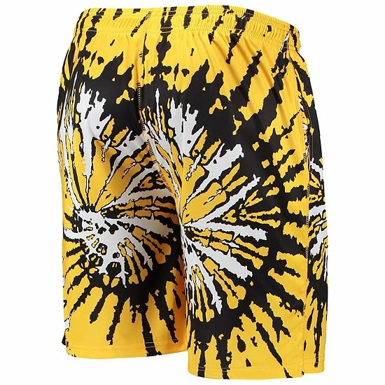 Promo ⌛ Unbranded Men's FOCO Gold Pittsburgh Steelers Retro Static Mesh Lounge Shorts 🌟 - Image 4
