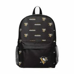 Deals 👏 Unbranded FOCO Pittsburgh Penguins Repeat Logo 🎒 Backpack 👍