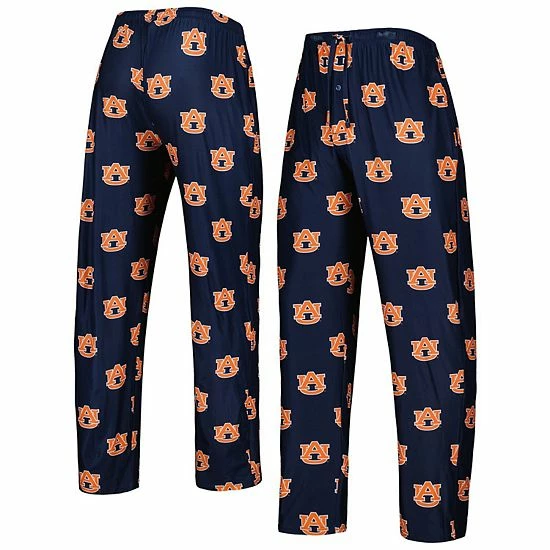 Cheap 🔔 Unbranded Men's Concepts Sport Navy Auburn Tigers Logo Flagship Allover Print Pants ⭐ - Image 2