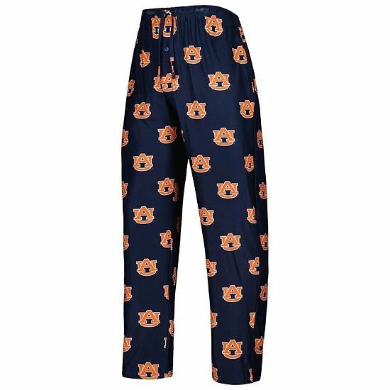 Cheap 🔔 Unbranded Men's Concepts Sport Navy Auburn Tigers Logo Flagship Allover Print Pants ⭐ - Image 3