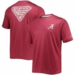 Top 10 ✨ Unbranded Men's Columbia Crimson Alabama Crimson Tide Terminal Tackle Omni-Shade T-Shirt ⭐