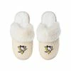 Budget 🎉 Unbranded 👩 Women's FOCO Pittsburgh Penguins Open Back Slippers 👍