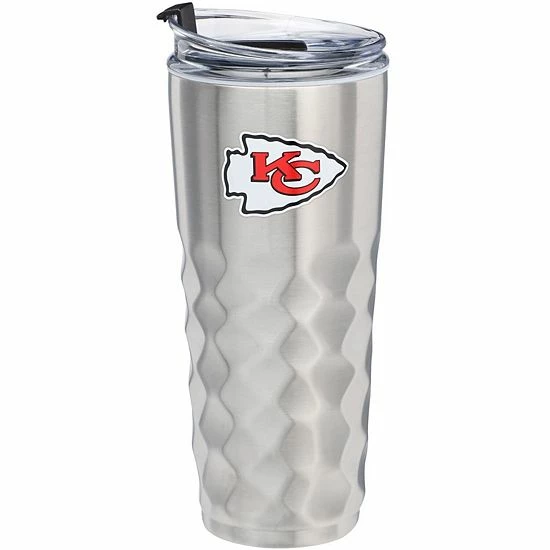 Outlet ๐ Unbranded Kansas City Chiefs 32oz. Stainless Steel Diamond Tumbler ๐ฅ - Image 2