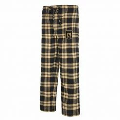 Budget 👍 Unbranded Men's Concepts Sport Black/Gold LAFC Takeaway Flannel Pants 🛒