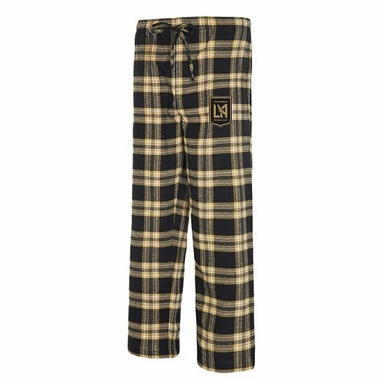 Budget 👍 Unbranded Men's Concepts Sport Black/Gold LAFC Takeaway Flannel Pants 🛒