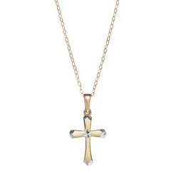 Top 10 ⌛ Unbranded 10k Gold Cross Pendant Necklace 🧨