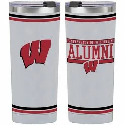 Flash Sale 👏 Unbranded Wisconsin Badgers 24oz. Alumni Stainless Steel Tumbler 🔔