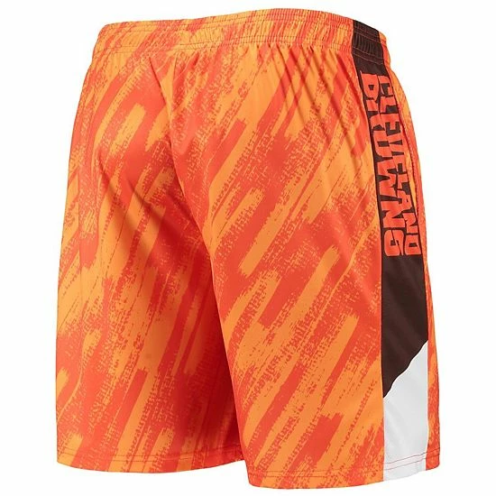 Cheap 🔔 Unbranded Men's FOCO Orange Cleveland Browns Static Mesh Shorts 🔔 - Image 4