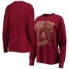 Flash Sale 🎁 Unbranded 👩 Women's Pressbox Garnet Florida State Seminoles Big Country Laurels Long Sleeve T-Shirt ⭐