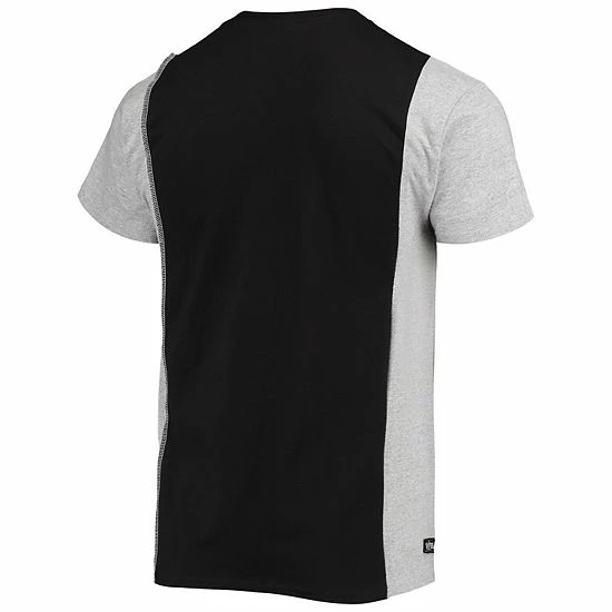 Best deal 🔥 Unbranded Men's Refried Apparel Black/Heathered Gray Kansas City Chiefs Sustainable Split T-Shirt 👍 - Image 4