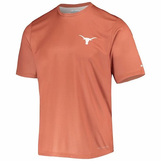 Hot Sale 🔥 Unbranded Men's Columbia Texas Orange Texas Longhorns Terminal Tackle Omni-Shade T-Shirt 👏 - Image 2